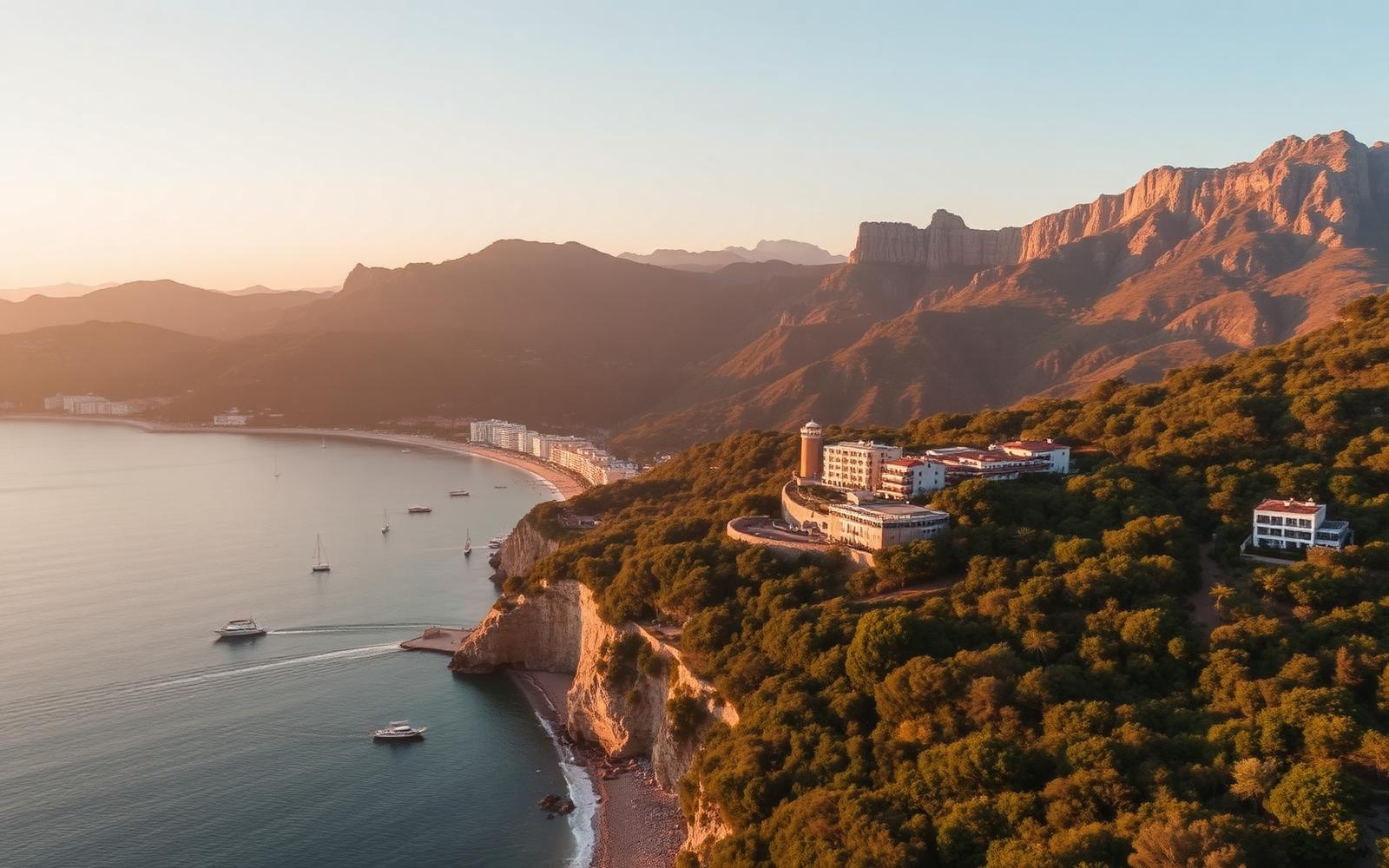 Aerial view of Lomas de los Monteros